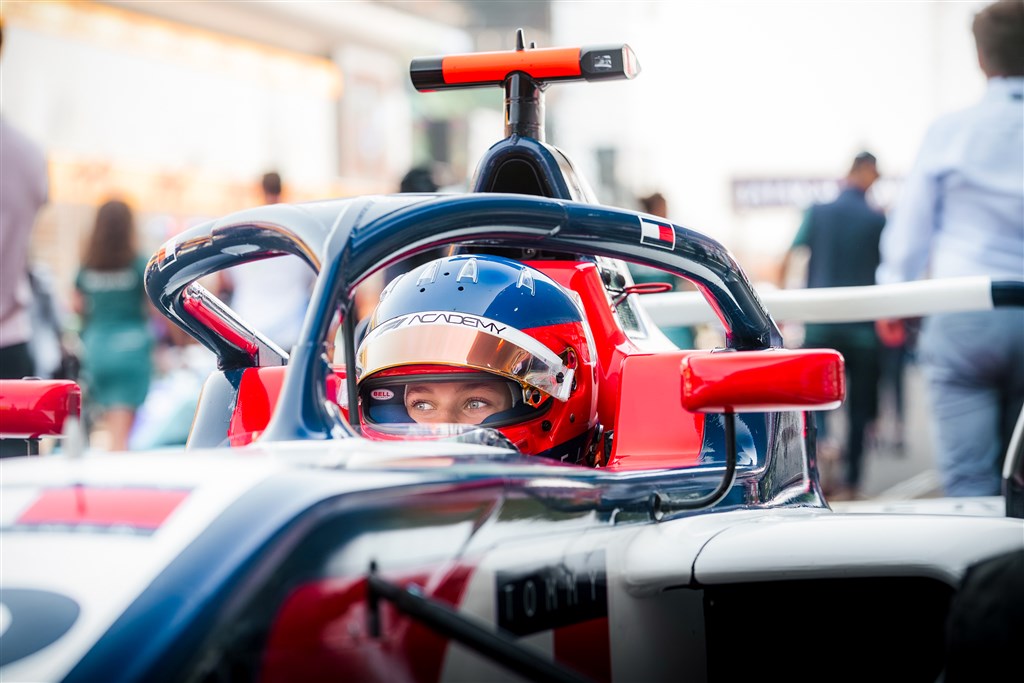 Suveræn sæsonstart for Alba: Bedste rookie i F1 Academy.
(Foto: MP Motorsport)
